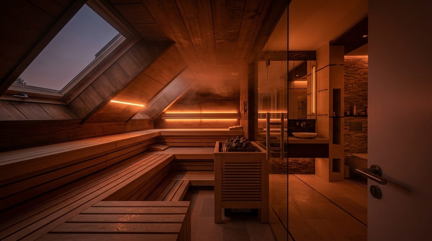 Sauna für Projekte